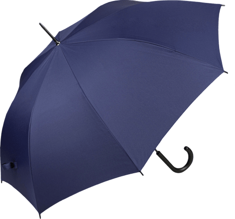 Parasol automatyczny z laską, granatowy happy rain