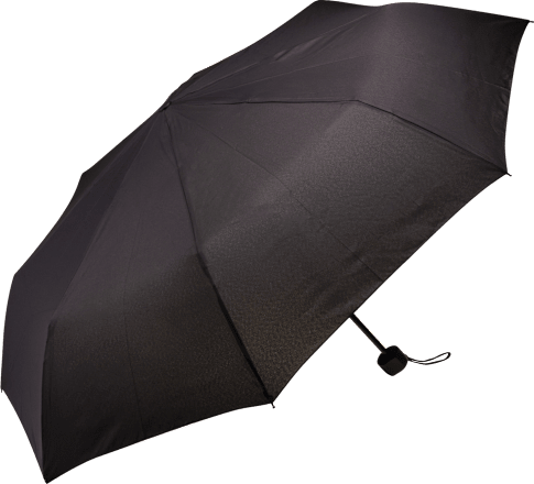 Összecsukható esernyő, fekete happy rain