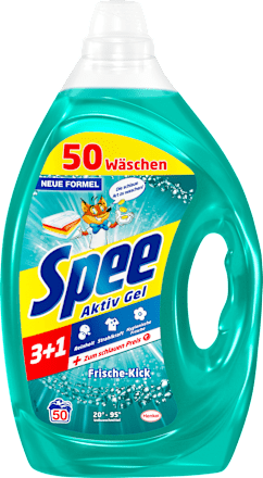 Vollwaschmittel Aktiv Gel Frische-Kick Spee