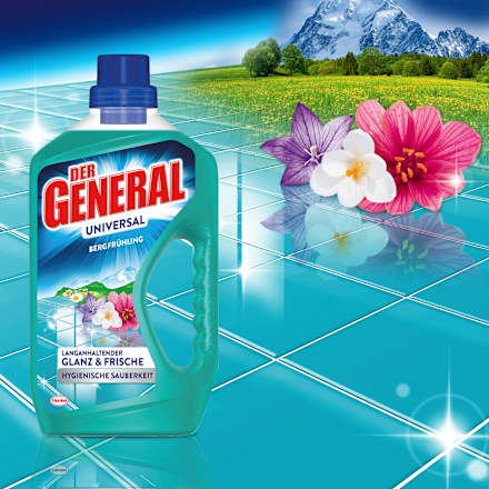 Allzweckreiniger universal Bergfrühling DER GENERAL