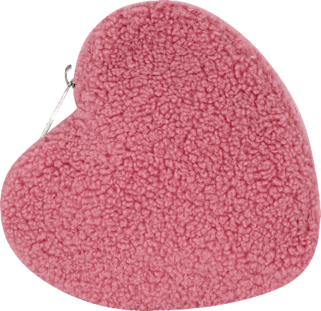 Kosmetiktasche himbeerrot Herzform Teddy Soapland