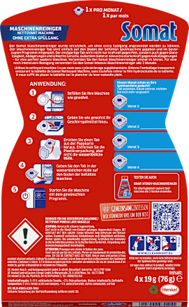 Maschinenreiniger-Tabs Somat