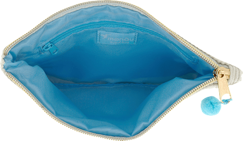 Kosmetiktasche grau "Ocean life" Soapland