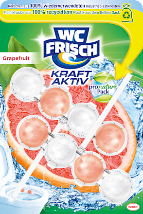 WC-Stein Kraft Aktiv Pro Nature Grapefruit WC-Frisch