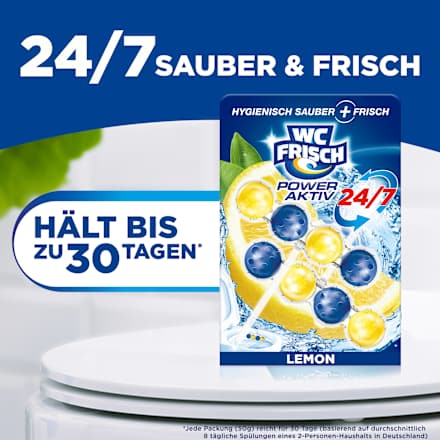 WC-Stein Kraft Aktiv Lemon WC-Frisch