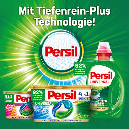 Vollwaschmittel universal Discs  Persil