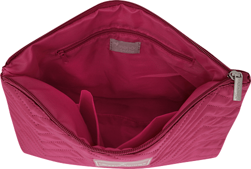 Kulturbeutel fuchsia Steppung "lovely things" Soapland