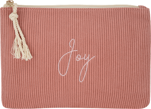 Kosmetiktasche rost Cordoptik "Joy"  Soapland