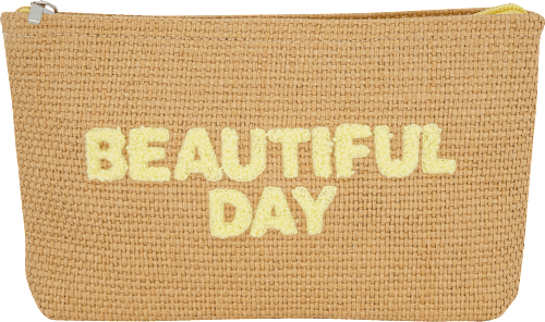Kosmetiktasche braun "beautiful day" Soapland