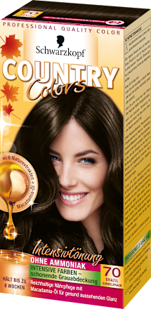 Intensivtönung - Nr. 70 Brazil Dunkelbraun Schwarzkopf Country Colors