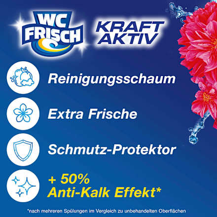 WC-Stein Kraft Aktiv Blütenfrische  WC-Frisch