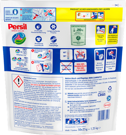 Colorwaschmittel Discs Persil