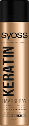 Keratin Haarspray extra starker Halt syoss