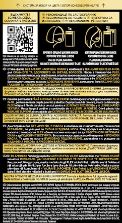 Vopsea de păr permanentă 5-77 Șaten roșcat strălucitor syoss Oleo Intense