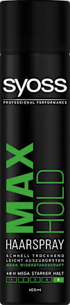 Max Hold Haarspray Mega starker Halt syoss