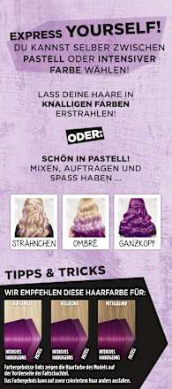 Tönung Farb/Artist Blueberry Lila 094, 1 St got2b