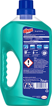 Allzweckreiniger universal Bergfrühling DER GENERAL