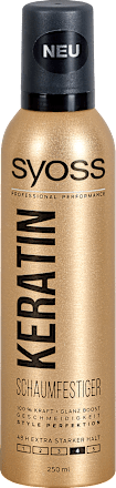 Keratin Schaumfestiger extra starker Halt syoss