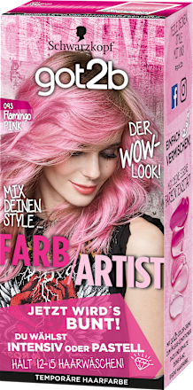 Tönung Farb/Artist Flamingo Pink 093 , 1 St got2b