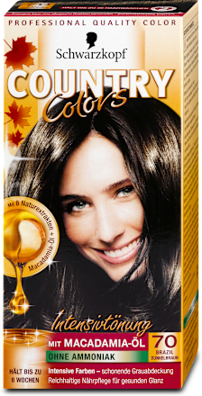 Intensivtönung - Nr. 70 Brazil Dunkelbraun Schwarzkopf Country Colors