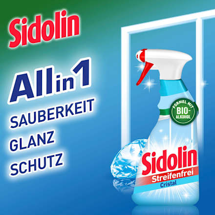 Glasreiniger Cristal 3in1 Sidolin