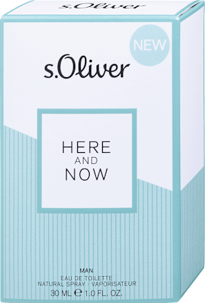 Toaletna voda za moške Here and Now s.Oliver