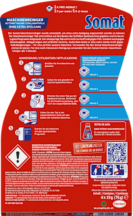 Maschinenreiniger-Tabs Somat