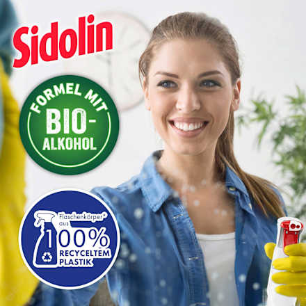 Glasreiniger Cristal 3in1 Sidolin