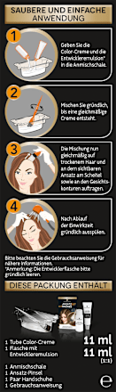 Ansatzset Dunkel-Braun A4, 1 St Schwarzkopf DIADEM