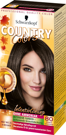 Intensivtönung - Nr. 80 Arabia Schwarzbraun Schwarzkopf Country Colors