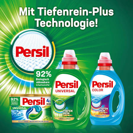 Vollwaschmittel universal Gel Excellence Persil