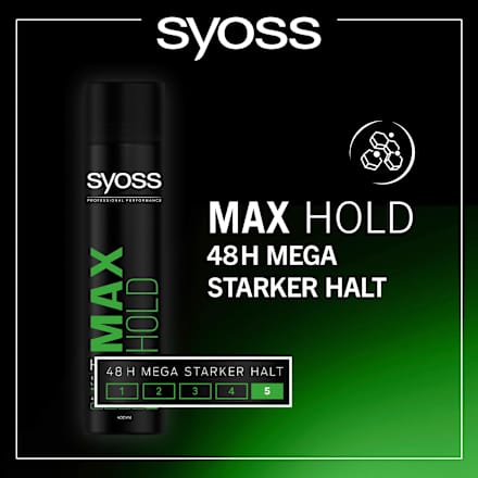 Haarspray Max Hold syoss
