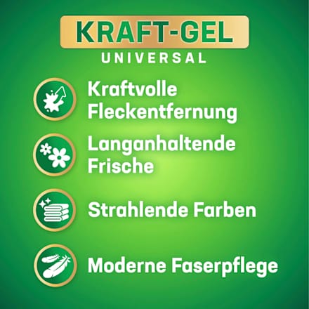 Vollwaschmittel universal Gel Excellence Persil