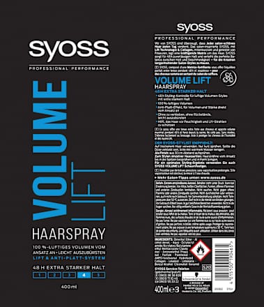 Haarspray Volume Lift syoss