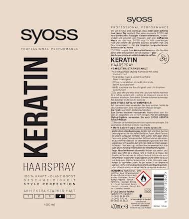 Haarspray Keratin syoss