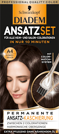 Ansatzset Dunkel-Braun A4, 1 St Schwarzkopf DIADEM