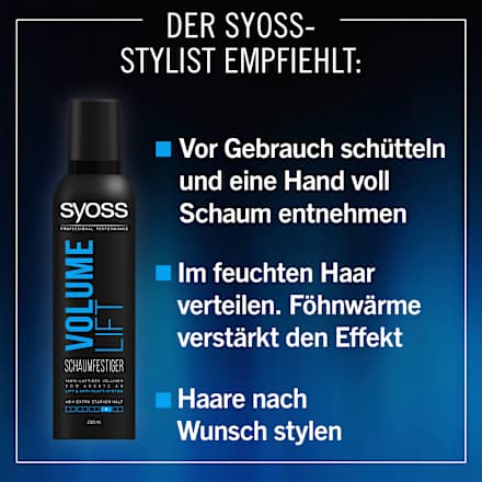 Schaumfestiger Volume Lift  syoss