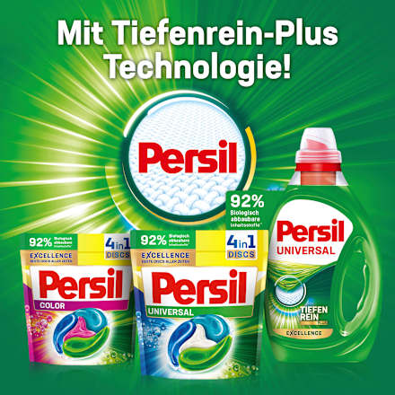 Vollwaschmittel universal Discs Persil