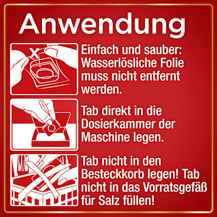 Spülmaschinen-Tabs Gold Somat