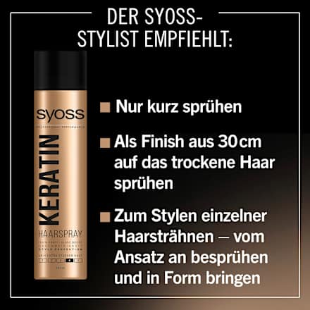 Haarspray Keratin syoss