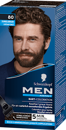 Tönung Bart 80 Dunkelbraun Schwarzkopf Men Perfect
