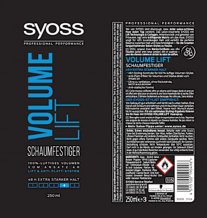 Schaumfestiger Volume Lift  syoss