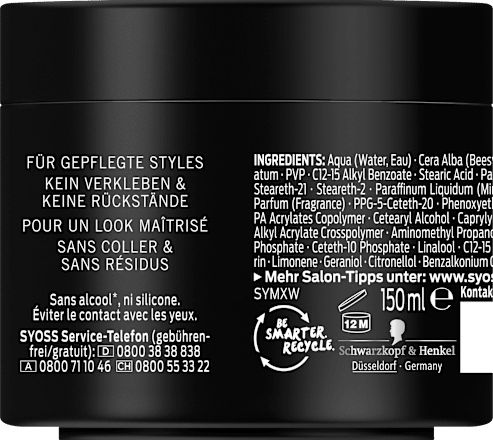 Max Hold Haarwachs syoss