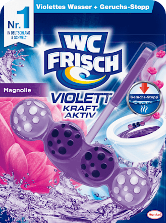 WC-Stein Violett Magnolie WC-Frisch