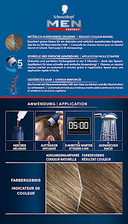 Intensivtönung Anti-Grau-Gel 30 Mittelblond Schwarzkopf Men Perfect