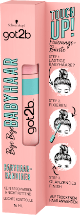 Fixierungsbürste Bye Bye Babyhaar Touch Up  got2b