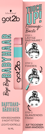 Fixierungsbürste Bye Bye Babyhaar Touch Up  got2b