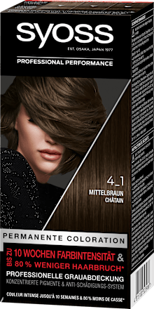 Color Classic Permanente Coloration - Nr. 4-1 Mittelbraun syoss