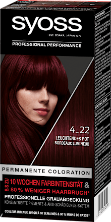 Color Classic Permanente Coloration - Nr. 4-22 Leuchtendes Rot syoss