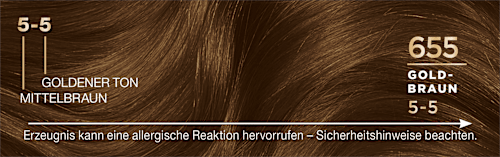 Haarfarbe 655 Goldbraun, 1 St Palette Intensive Color Creme